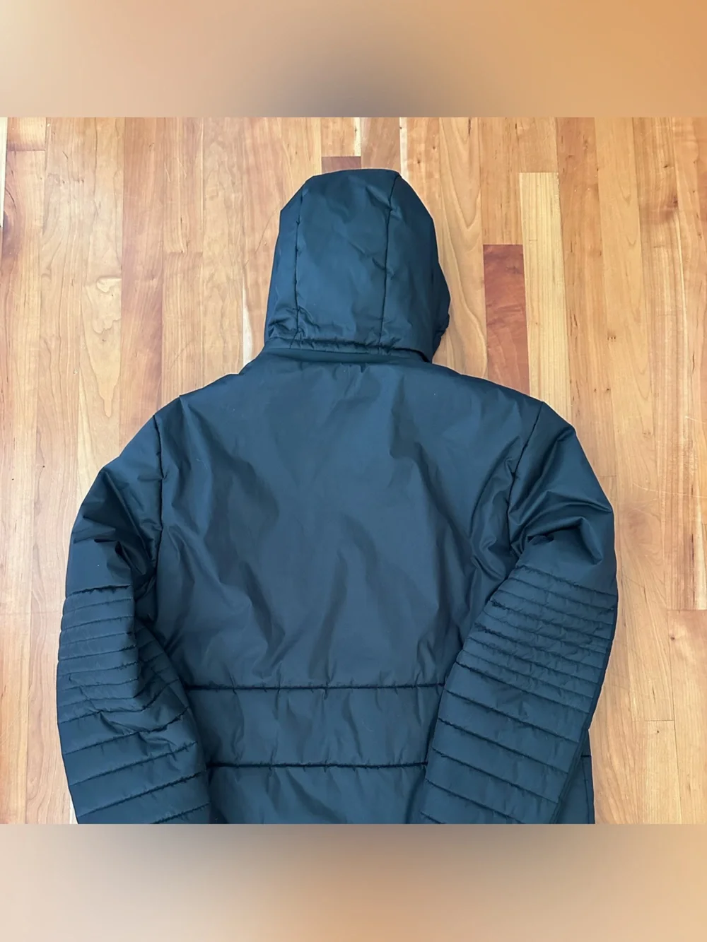adidas Tiro 17 Mens XL Winter Insulated Jacket Soccer Bench Puffer Coat Black